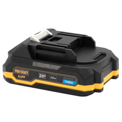 Набір акумуляторів та зарядного пристрою Procraft PBC-set1 (20/2 акб та зп)