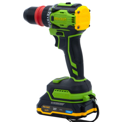 Шуруповерт Procraft PA18Pro DFR (з 1 АКБ 2Аг)