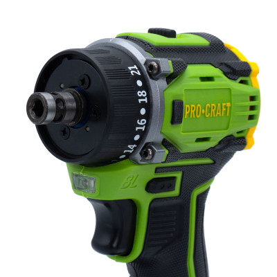 Шуруповерт Procraft PA18Pro DFR (з 1 АКБ 2Аг)