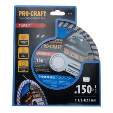 Алмазний диск Procraft DT150 150мм 22,23мм 2.4 мм