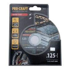 Алмазний диск Procraft DG125 125мм 22,23мм 2.4 мм