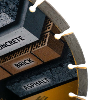 Алмазний диск Procraft DS230 230мм 22,23мм 2.6 мм Алмазний диск Procraft DS230 230мм 22,23мм 2.6 мм