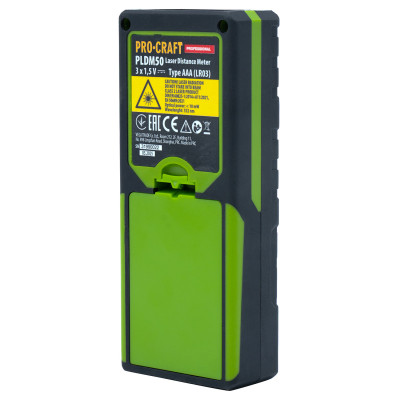 Лазерний далекомір Procraft PLDM50 Лазерний далекомір Procraft PLDM50
