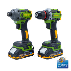 Набір акумуляторного шуруповерта та гвинтоверта Procraft PA214SET (2 АКБ)