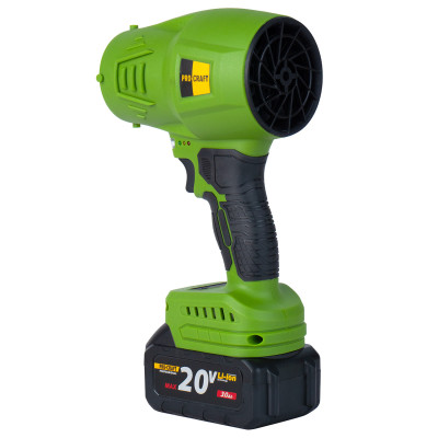 Акумуляторна повітродувка Procraft PB18 (1 АКБ та зп) Акумуляторна повітродувка Procraft PB18 (1 АКБ та зп)