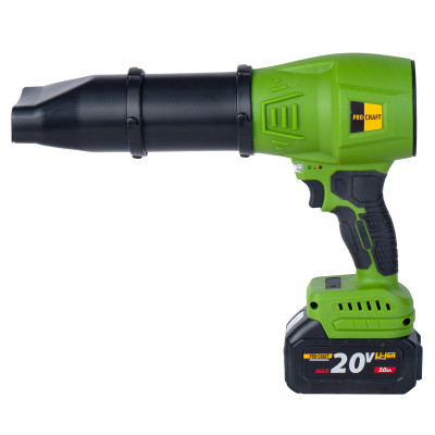 Акумуляторна повітродувка Procraft PB18 (1 АКБ та зп) Акумуляторна повітродувка Procraft PB18 (1 АКБ та зп)