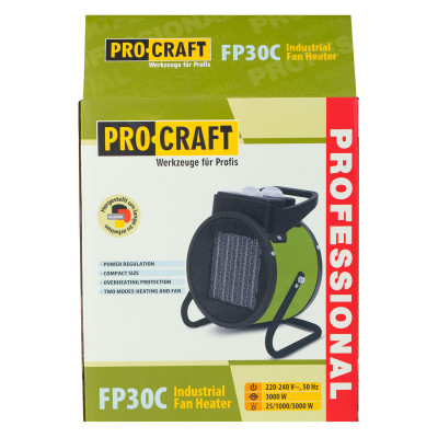 Тепловентилятор керамічний Procraft FP30C
