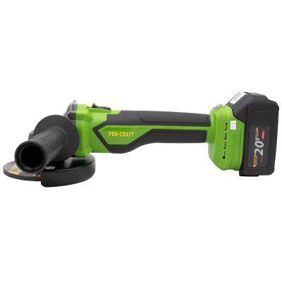 Акумуляторна болгарка Procraft PGA22 (без акб та зп)
