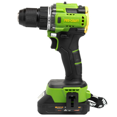 Шуруповерт Procraft PA18LiH (з 1 акб і зп)