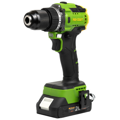 Шуруповерт Procraft PA18LiH (з 1 акб і зп)