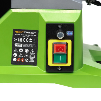 Стаціонарна циркулярна пила комбінована з фуганком Procraft PC1600