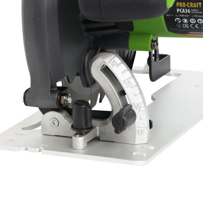 Акумуляторна дискова пила Procraft PCA36 (Без акб та зп)