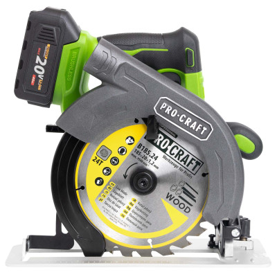 Акумуляторна дискова пила Procraft PCA36 (Без акб та зп)