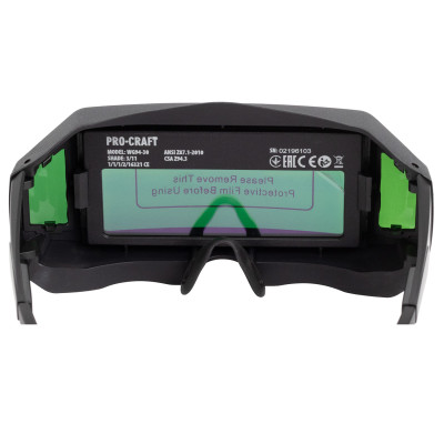 Зварювальні окуляри Procraft WG94-30 Зварювальні окуляри Procraft WG94-30