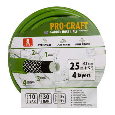 Шланг для полива Procraft PR-4GH1325 1/2" 25 м