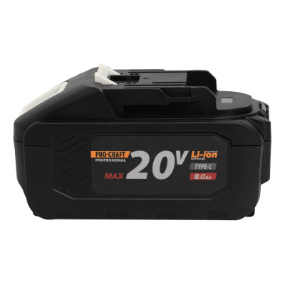 Акумуляторна батарея Procraft Battery20/8C 8 Аг Type-C Акумуляторна батарея Procraft Battery20/8C 8 Аг Type-C