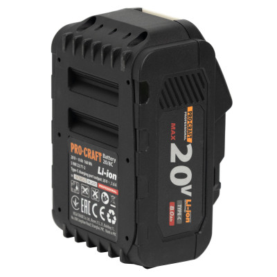 Акумуляторна батарея Procraft Battery20/8C 8 Аг Type-C Акумуляторна батарея Procraft Battery20/8C 8 Аг Type-C