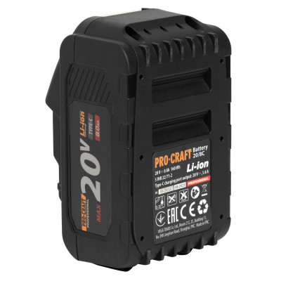 Акумуляторна батарея Procraft Battery20/8C 8 Аг Type-C Акумуляторна батарея Procraft Battery20/8C 8 Аг Type-C