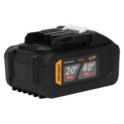 Акумуляторна батарея Procraft Battery20/40 (20В 8Аг, 40В 4Аг)