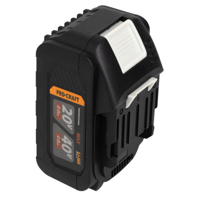 Акумуляторна батарея Procraft Battery20/40 (20В 8Аг, 40В 4Аг)