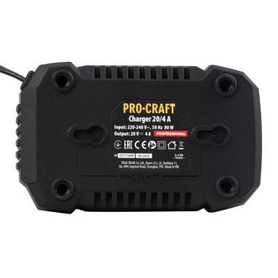 Зарядний пристрій Procraft Charger20/4 А
