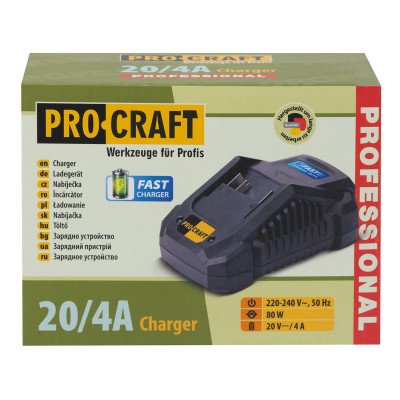 Зарядний пристрій Procraft Charger20/4 А