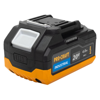 Акумуляторна батарея Procraft Battery20/4 industrial (20В, 4Аг) Type-c