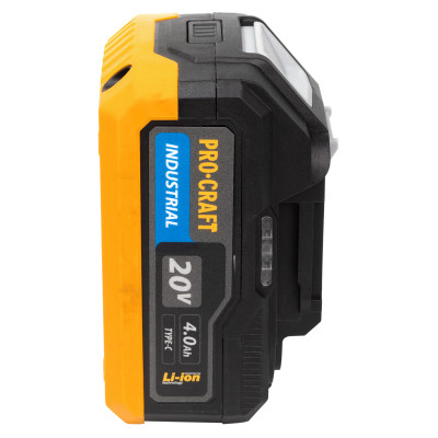 Акумуляторна батарея Procraft Battery20/4 industrial (20В, 4Аг) Type-c