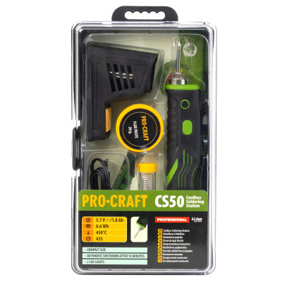 Акумуляторний паяльник Procraft CS50 (Type C)