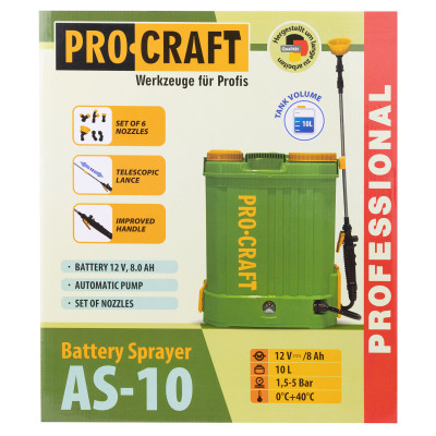 Обприскувач Procraft AS10 Обприскувач Procraft AS10