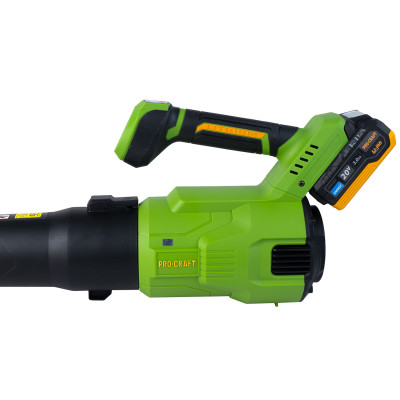 Акумуляторна повітродувка Procraft PB26 (без АКБ та зп) Акумуляторна повітродувка Procraft PB26 (без АКБ та зп)