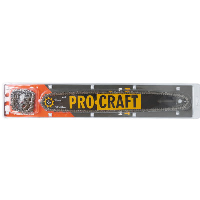 Комплект із шини та ланцюга Procraft CH18-325 (2 ланцюги та 1 шина)