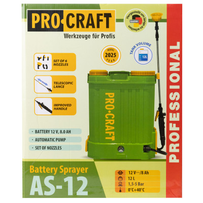 Обприскувач Procraft AS12 (2026) Обприскувач Procraft AS12 (2026)