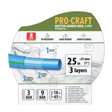 Шланг садовий Procraft PR-3KGH2525 1" 25 м