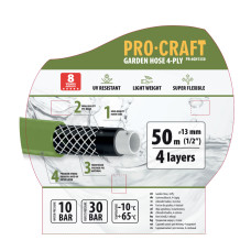 Шланг садовий Procraft PR-4GH1350 1/2" 50 м