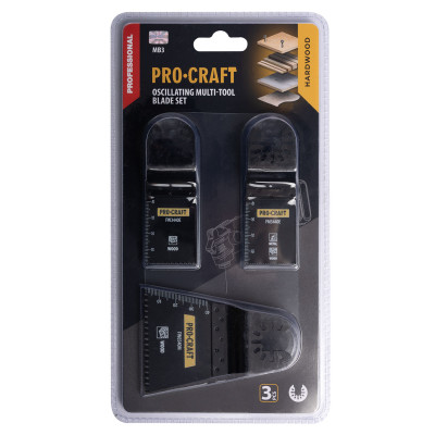 Набір насадок для БФІ Procraft MB3