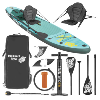 Надувна дошка для сапбордингу Procraft travel SUP320