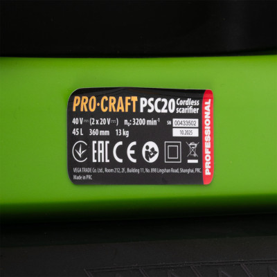 Акумуляторний скарифікатор Procraft PSC20 (без акб та зп)