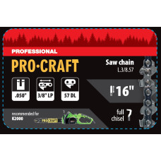 Ланцюг для ланцюгової пили Procraft L-3/8-57