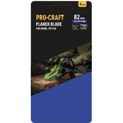 Ніж для рубанка Procraft 82 мм для PE1150