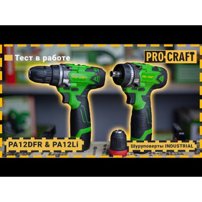 Шуруповерт Procraft Industrial PA12Li