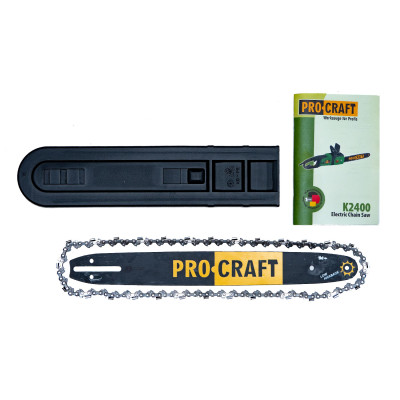 Ланцюгова пила Procraft K2400 пряма + Олива Procraft для ланцюга 1 л