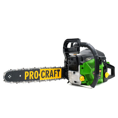 Бензопила Procraft GS50(1ш+л) + Олива 2T 1л + Олива для ланцюга Procraft 1л