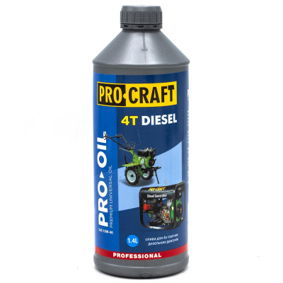 Генератор дизельний PROCRAFT DP35 + Олива PROCRAFT 4T DIESEL 1.4л