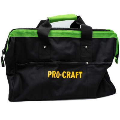 Шуруповерт Procraft PA18BL extra(2 акб) + КШМ PGA20(без акб) + Перфортатор PHA20 + сумка BG400