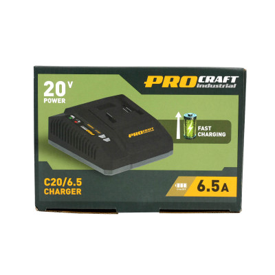 Зарядний пристрій Procraft industrial C20/6.5