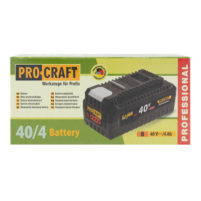Акумуляторна батарея Procraft Battery40/4
