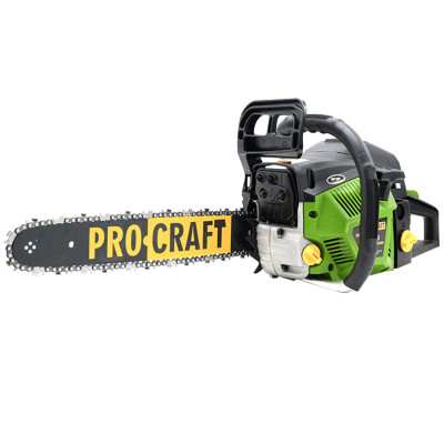 Бензопила Procraft GS50 (1 шина, 1 ланцюг 40)