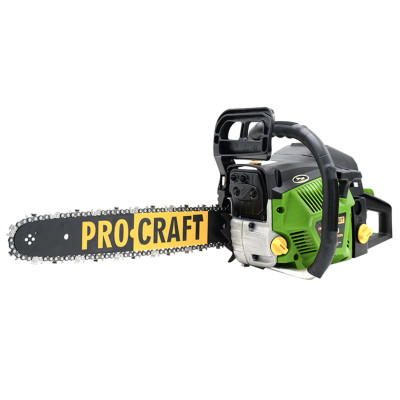 Бензопила Procraft GS50/2 (2 шина, 2 ланцюг - 40, 45)
