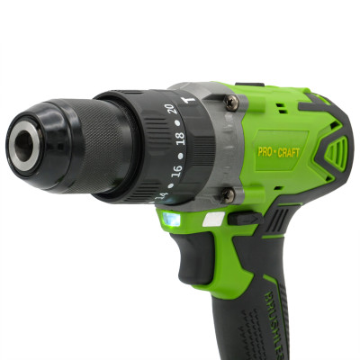 Шуруповерт Procraft PA18BL Universal Extra (з 1 акб та зп)